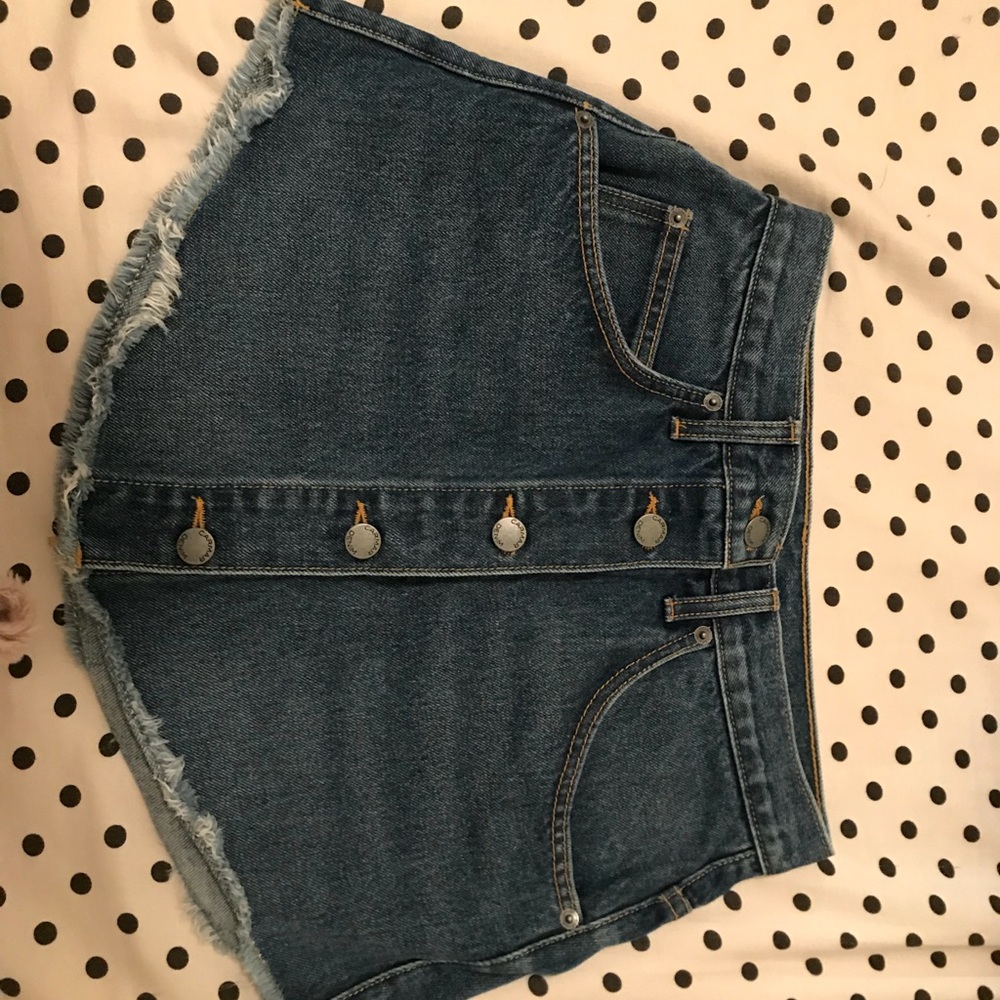 LF CARMAR Blue Jean Skirt